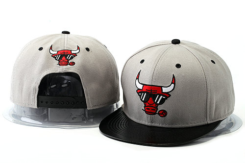 Crazy Bulls Grey Snapback Hat YS 5 0528